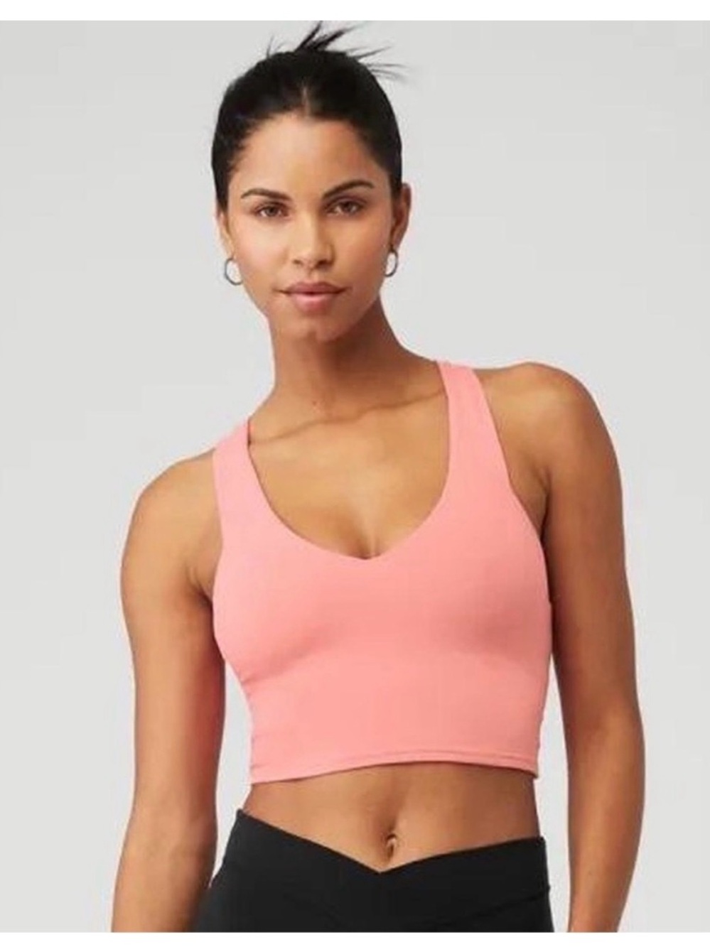 ALO Yoga Women’s Coral Sports Bra Tank Top